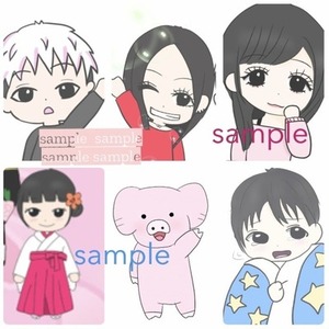 SNS用アイコン 描かせてください♪