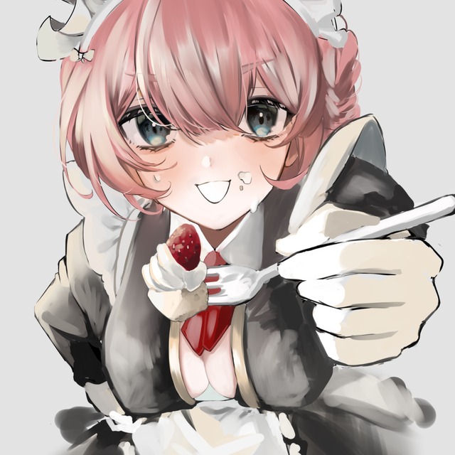 一枚イラスト｜SNSアイコンなど