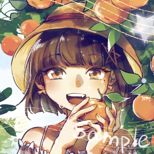 鉛筆風のアイコン作成