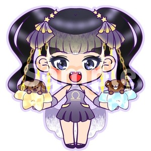 オリジナル全身SD・デフォルメイラスト制作