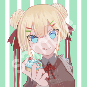 SNSアイコン制作 女の子 男の娘