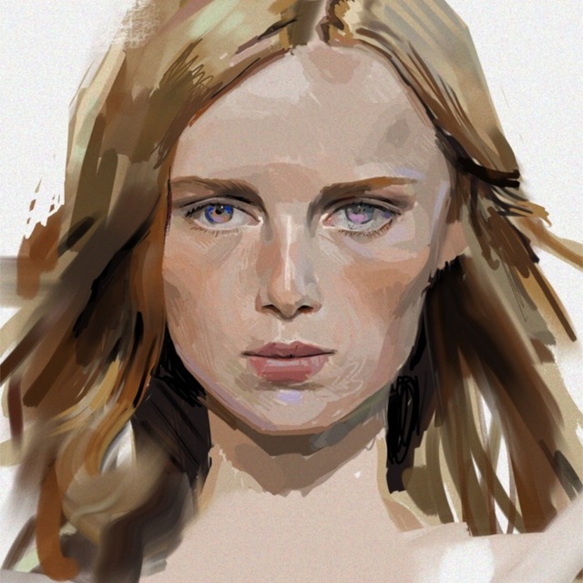 ざっくりしたベタ塗り系似顔絵描きます☆