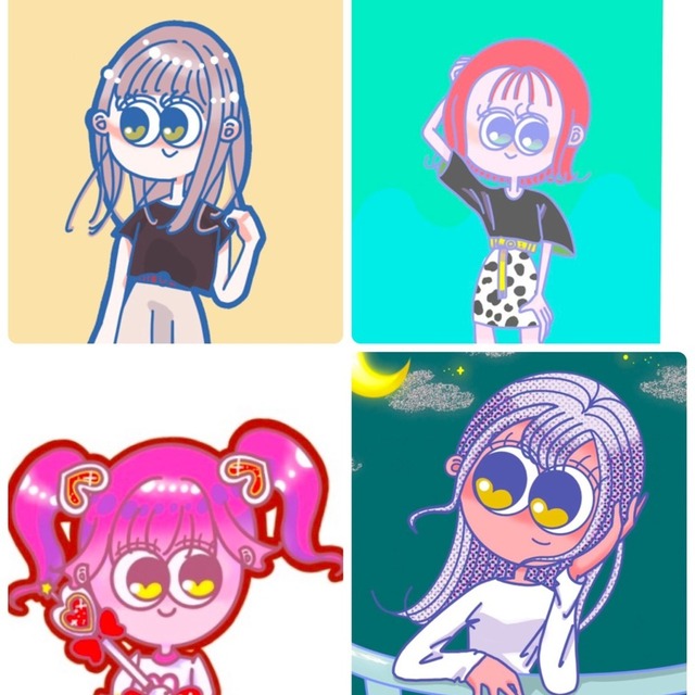 1000円でイラスト全般お描きします