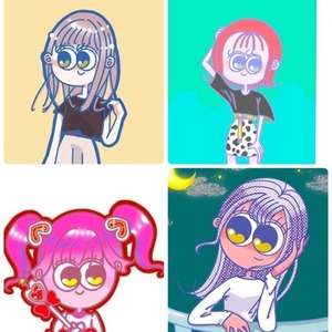 1000円でイラスト全般お描きします