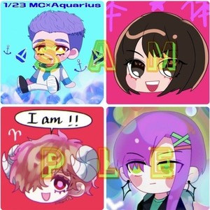 可愛いころっとしたデフォルメアイコン描きます！