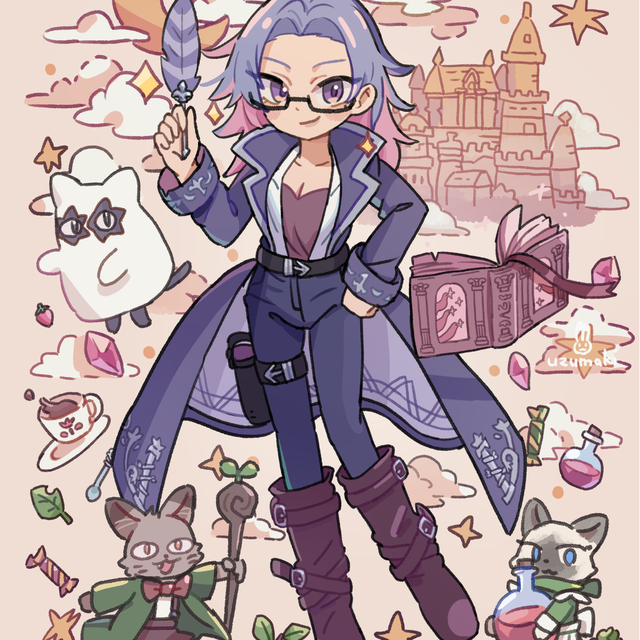 サムネイル、一枚絵、立ち絵制作