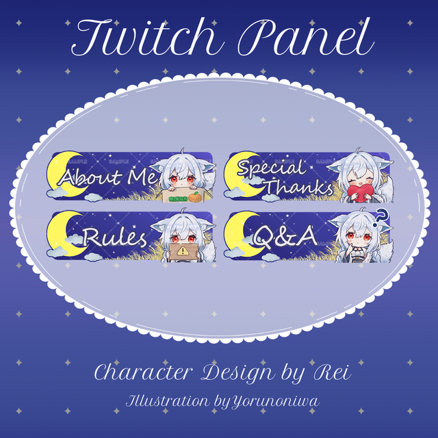 Twitch Panel・バナー