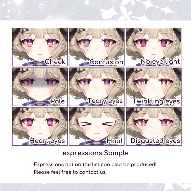 Live2Dモデル制作します✨の商品画像3枚目