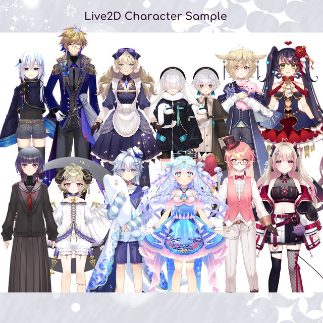 Live2Dモデル制作します✨の商品画像4枚目