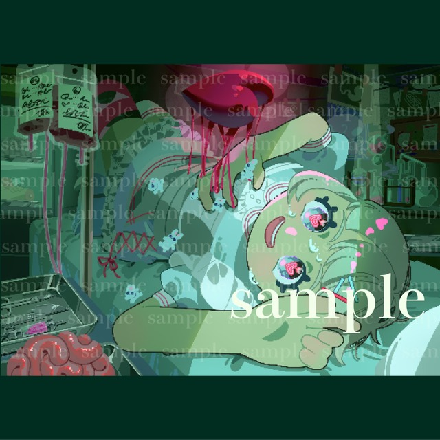 꼬마 캐릭터로 세계관 있는 한 폭의 그림을 제작합니다. 상품 이미지 2번째