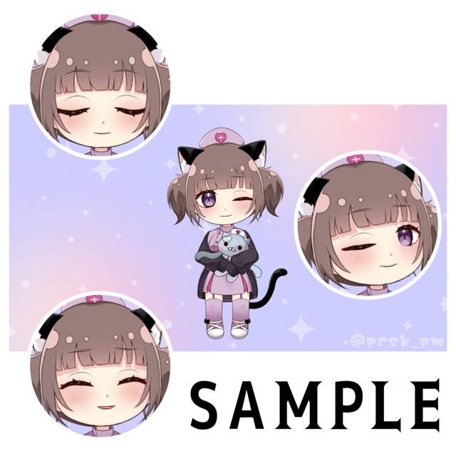 Live2D】🎨Vtuber 제작🔧【Art&Rig】【아트&Rig】제작 상품 이미지 4번째