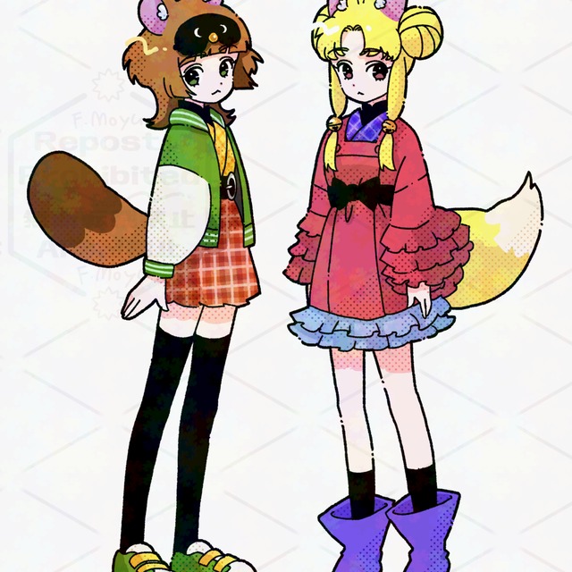 Image 3 of We draw illustrations that are a little retro and pop.
