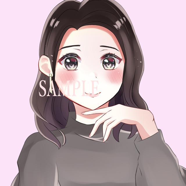 分かりやすくて可愛いアイコン作成します。