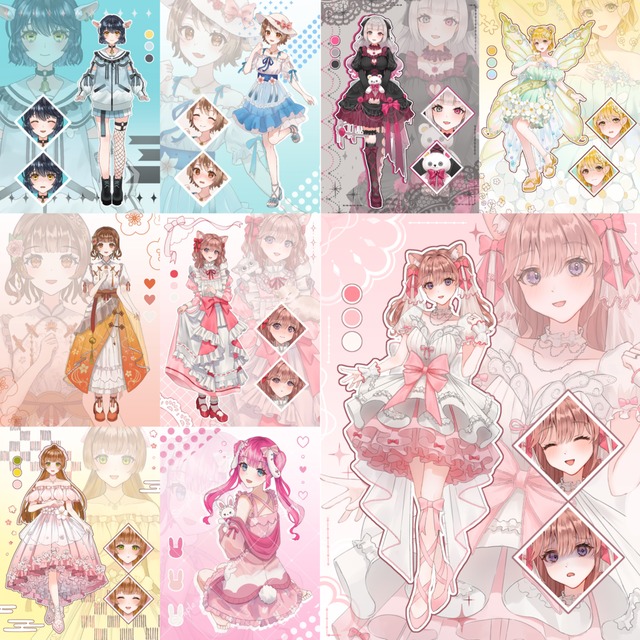 Image 2 of Character, VTuber] Creation of standing drawings