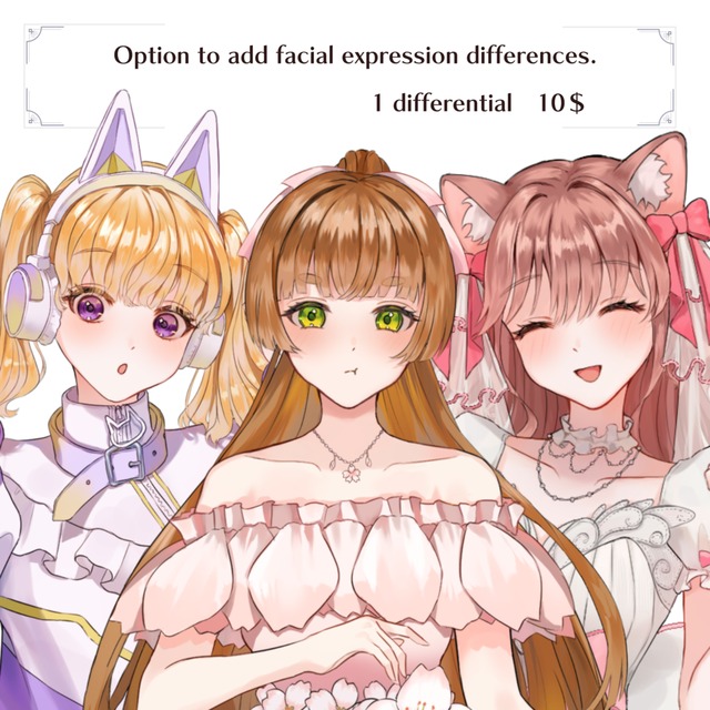 Image 4 of Character, VTuber] Creation of standing drawings