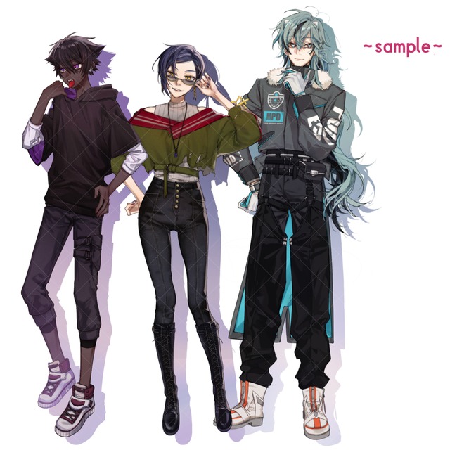 Draw standing character pictures! 的商品圖片第 2 張