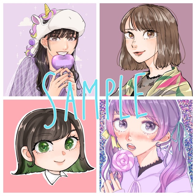 SNSアイコン描きます