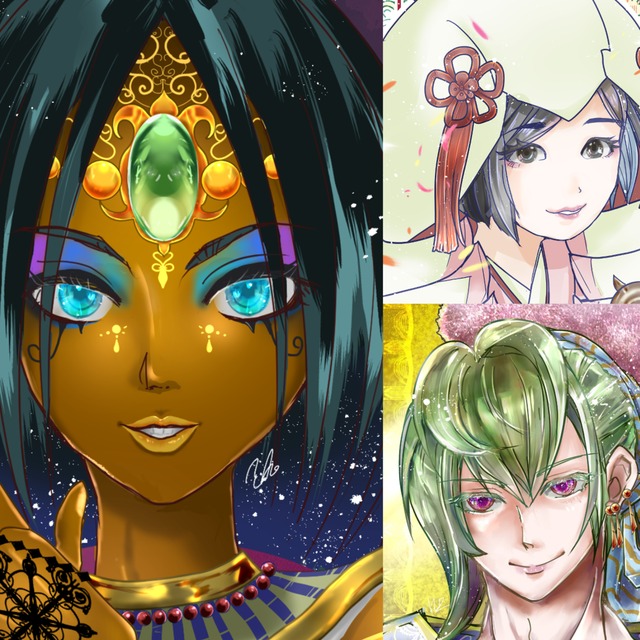 一枚絵やTRPGの立ち絵の商品画像