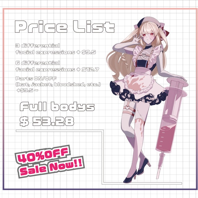 Image 2 of NEW OPEN! Character picture 【40%OFF】】.