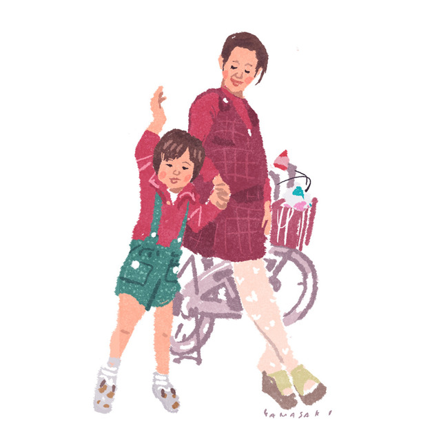 全身の似「姿」絵を描きます