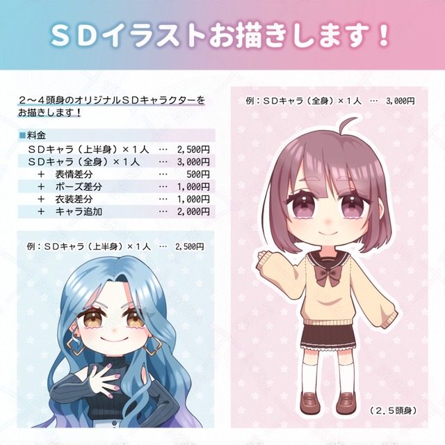 SDキャラ（全身）