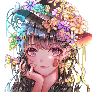 魅力的なアイコン、１枚絵を制作します