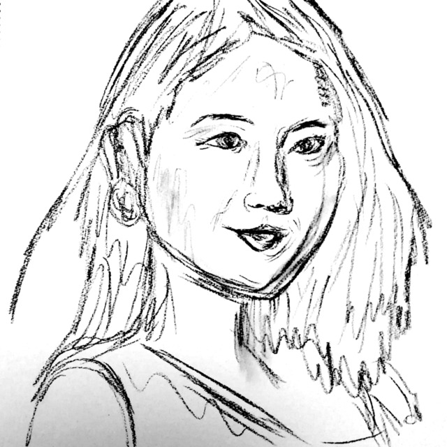 【速い】写真トレース画