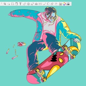 SNSアイコン描きます。