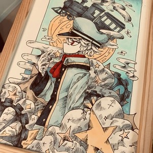 アンティークなペン画イラスト✒