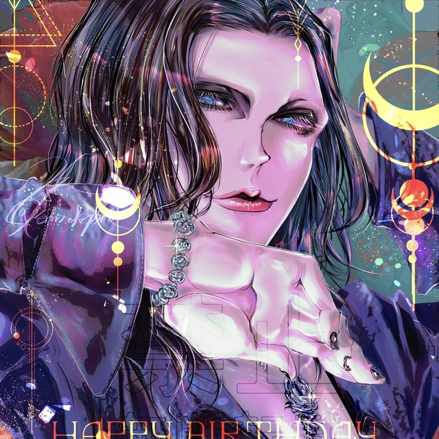 目を惹く1枚絵描きます