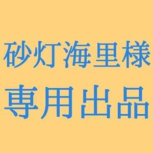 砂灯海里様専用出品