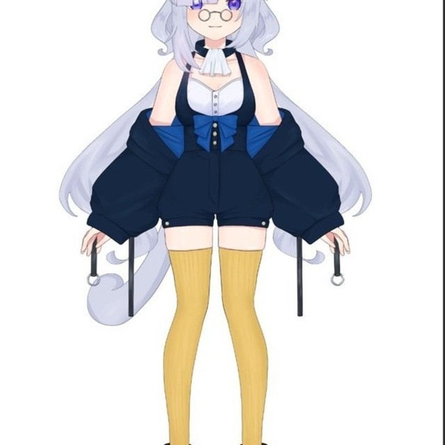 揺れもの豊富なふわふわLive2Dモデリング