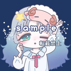 【完成品販売】【アイコン】女の子