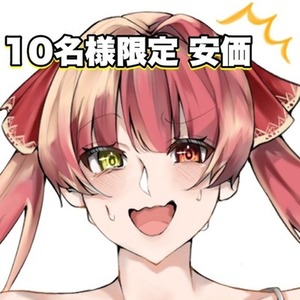 [10名様限定価格]アイコン 立ち絵 1枚絵を手がけます！