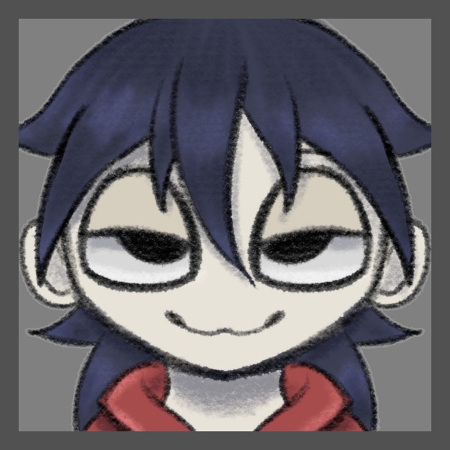 ダークでカートゥーン風味のアイコンを描きます