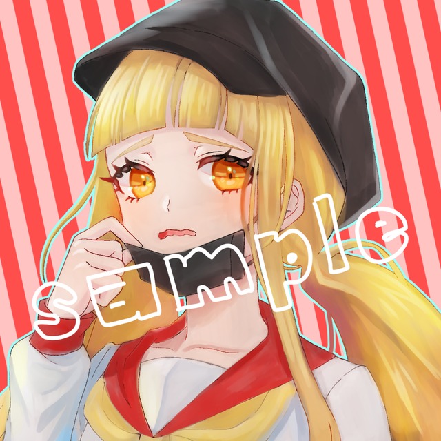 SNS用アイコン作成(等身高め)