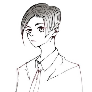 【線画イラスト】SNSアイコンに、あなただけの個性を。