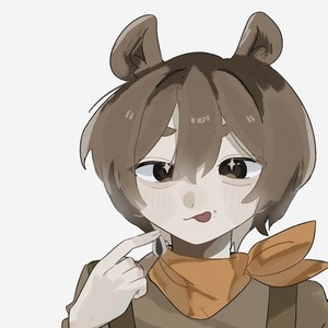 アイコン向きな等身イラスト🐿️