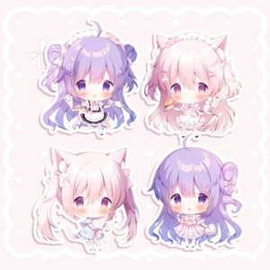 配信者の方やグッズにもおすすめ🌸SDイラスト