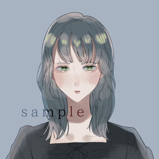 SNSで使えるアイコンお描きします！