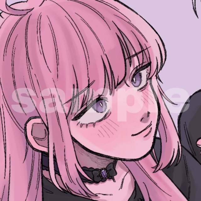 Snsアイコン描きます スキマ スキルのオーダーメイドマーケット Skima