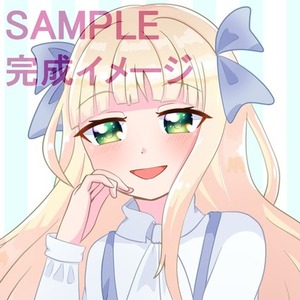 女の子キャラのSNSアイコン