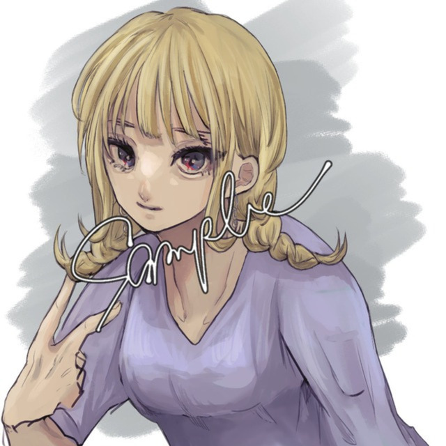 立ち絵、アイコン描きます！