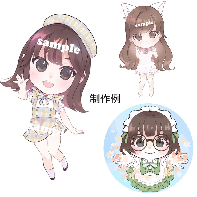 SDキャラ描きます