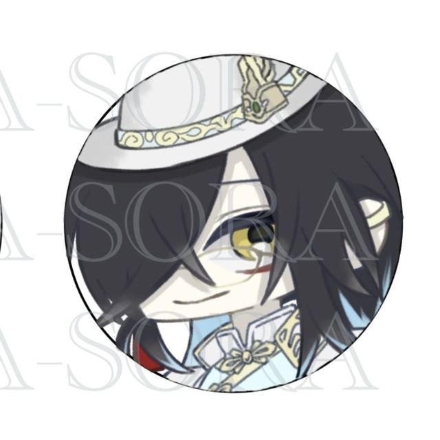 ミニキャラ　アイコン　缶バッジ制作用