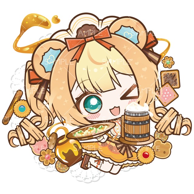 かわいいミニキャラ・デフォルメイラスト制作いたします