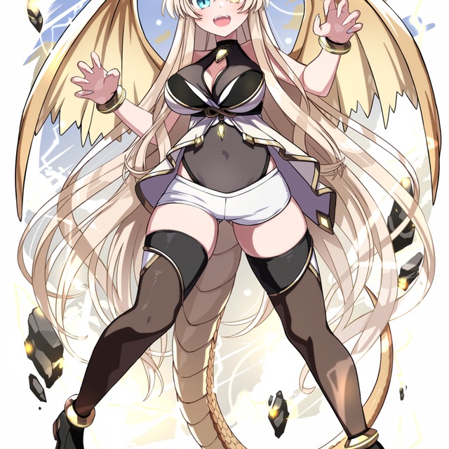 キャラクターの全身立ち絵イラスト作成