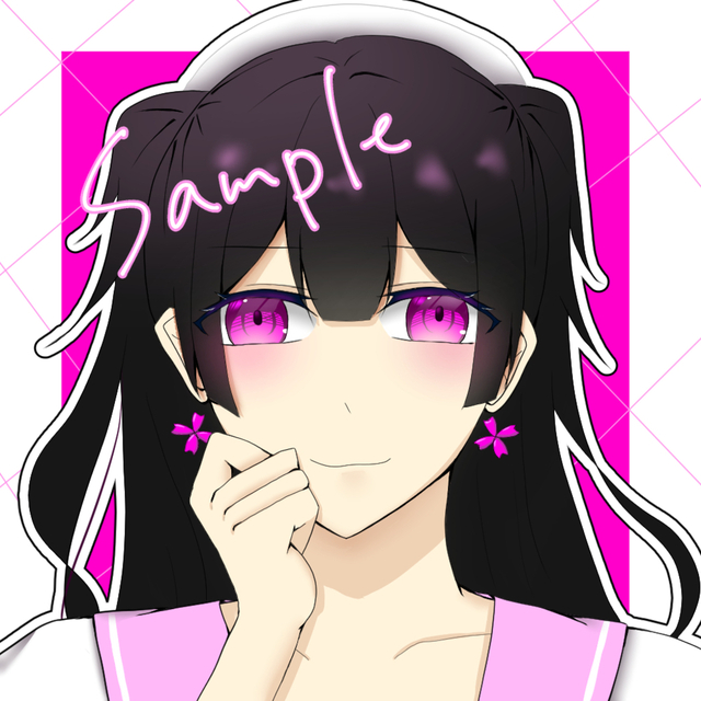 SNSアイコン作成します