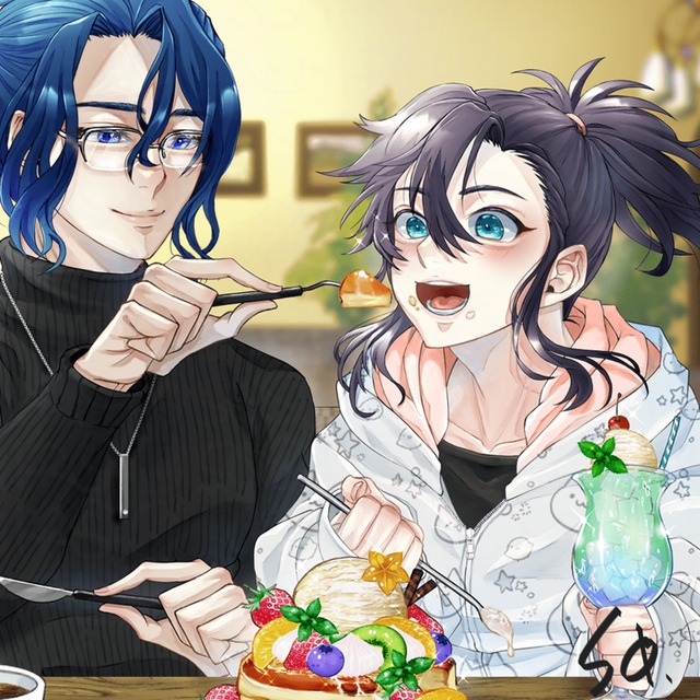 キービジュアル等背景付き一枚絵の商品画像3枚目