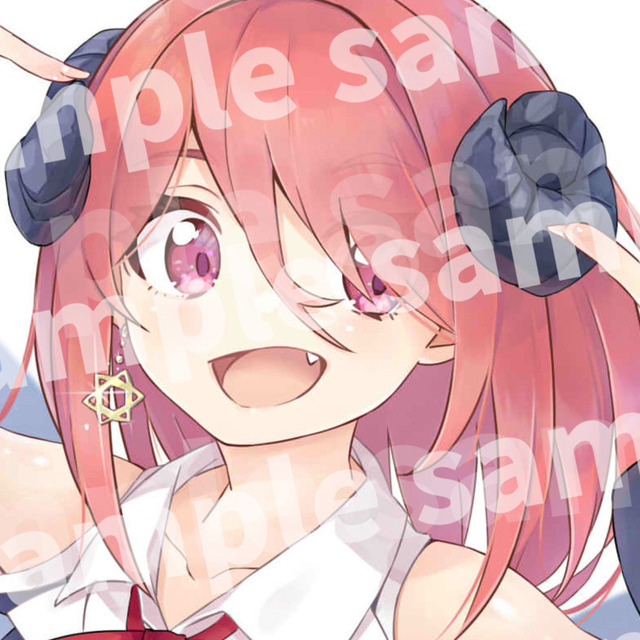 SNSアイコン（美少女系イラスト）